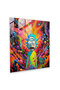 Colorful Vision Glass Print - Modern Abstract Wall Decoration