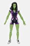 Marvel Legends Series SHE-HULK 6-inch Action Figure, Green/Purple Combo - 3