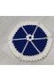 Hand-Knitted Round Fiber Cloth