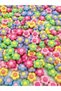 16mm Colorful Daisy Mixed Acrylic Beads Jewelry Making Bead (25 Pieces)