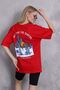 Women's Arizona Printed Oversize T-shirt - 5