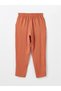Carrot Cut Women's Trousers with Elastic Waist - 6