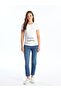 Crew Neck Printed Short Sleeve Maternity T-Shirt - 3