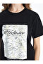 Crew Neck Printed Short Sleeve Women's T-Shirt - 4