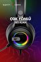 Gamenote H2040D RGB Aydınlatmalı Mikrofonlu Gaming Oyuncu Kulaklığı - 3.5mm Jack + USB - 7