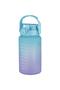 Life 1500 ml Motivational Water Bottle with/without Straw 1.5 Liter Water Bottle (MIXED COLOR 1 PIECE) - 2