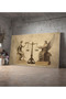 The Good the Bad the Scale of Justice Decorative Canvas Art