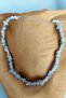 Aquamarine Stone Necklace Natural Stone Necklace Steel Wire Steel Clip Original1. Quality Natural Stone - 4