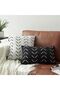 غطاء وسادة مطبوع على الوجهين من سلسلة Home Boho بتصميم بوهيمي عرقي مكون من قطعتين - 2