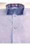 Blue Short Sleeve Shirt for Boy - 2
