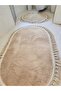Washable Fringed Non-Slip Dot Base Soft Plush Bath Mat Set of 2 60X100Ve40X60Cm - 3