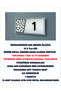 Hotel Door Table Apartment Door Silver Color Number 1 to 12 Ye - 3