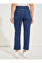 Basic Mom Fit Cropped Jeans - 4