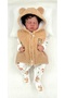 Plush Fleece Baby Hooded Vest Teddy Bear - 2