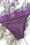Mussel Model Satin Stripe Padded Bra Panty Set - Bralet and Panty Set - 7