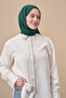 Cotton Jazz Shawl - Emerald - 3