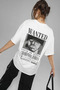 Anime One Piece Zoro Wanted Front and Back Printed T-Shirt - 3