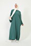 Aerobin Wide and Comfortable Fit Hijab Abaya Dress - 4