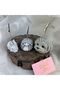 Gray Antique Dog, Lamb and Rabbit 3-Piece Note Holder Set, Photo Holder - 4