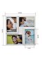 Antfo 10*15 / 15*10 إطار صور أبيض - عبوة متعددة - 4