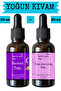 Baobab Oil and Grape Seed Oil (20ml + 20ml) -100% Natural Cold Pressed Facial Yoga Oil Set