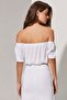 Strapless White Crop - 4