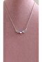 Angel Wing Necklace, Women's, Vintage Design, 316L Stainless Steel, Silver, 45 cm - 6