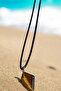 Tiger's Eye Necklace Natural Stone Necklace Original Precious Stone Necklace Cut Original Natural Stone Necklace - 3