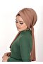 كراميل عادي الفكاهة ساندي النسيج شال جاهز / العظام - 2