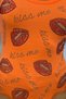 Slim Fit / Slim Fit Crystal Stone Lip Printed Cotton Sleeveless Women's Athlete - 6
