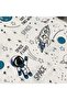 ملاءة سرير للأطفال والرضع مصنوعة من القطن بنسبة 100% مقاس 100x160 بنمط مساحي - 3