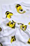 Baby Pajama Set Short Sleeve Shorts Yellow Teddy Bear Pattern 100% Cotton Newborn - 5
