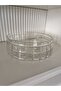 Mercury Crystal Cut Glass Salad Bowl Square Decor 28 cm - 6