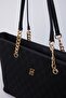 Black Women's Shoulder Bag 05PO23K1666 - 6