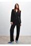 Wideleg Fabric Trousers - 2