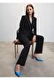 Wideleg Fabric Trousers - 6