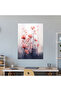 Blooming Flowers Glass Art, Blooming Flowers, Modern Art, Ethereal Watercolor Artworks - 3