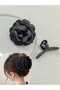 Double Sided Black Rose Latch Buckle