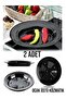 2 Pieces Közmatik Pepper Eggplant Pancake Pan - Stovetop Köz Apparatus Chestnut Cooker