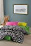 Popping Colors Single Elastic Sheet Duvet Cover Set Dazzle Green