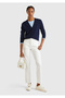 White Elastane Women's Chino Pants - Basic Model - 5