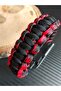 Paracord Survival Bracelet Cutter Compass Fire Starter Magnesium And Warning Whistle - 2