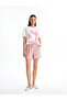 Crew Neck Printed Short Sleeve Women's T-Shirt - 2