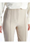 Women's Slim Fit Straight Trousers - 5