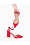 Patent Leather 13 - Red Wrinkled Stone DeTailed Bont - 3