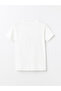 Women's - Crew Neck Printed Short Sleeve T-Shirt - 7