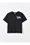 Lcw Kids Black Comfortable Fit Crew Neck Boys' T-Shirt (S4)