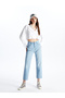 Straight Fit Women's Jean Pants