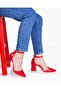 Patent Leather 13 - Red Wrinkled Stone DeTailed Bont - 2