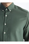 Oxford Men's Shirt - Slim Fit, Long Sleeve - 4